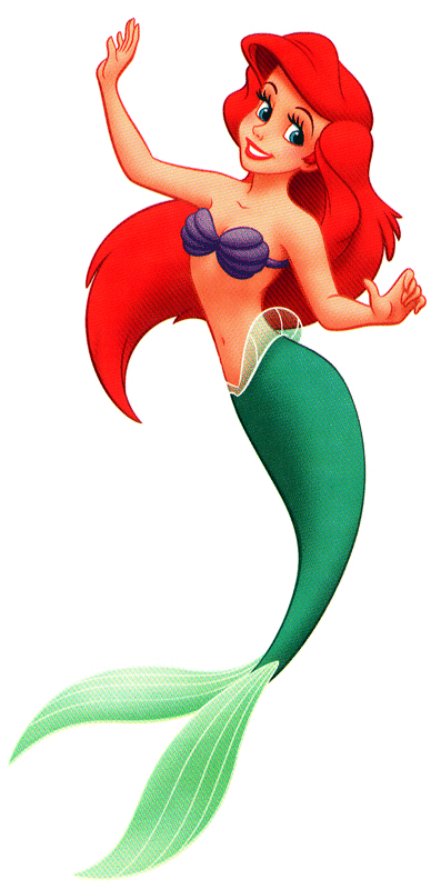Ariel the Little Mermaid - Official Disney Character Image