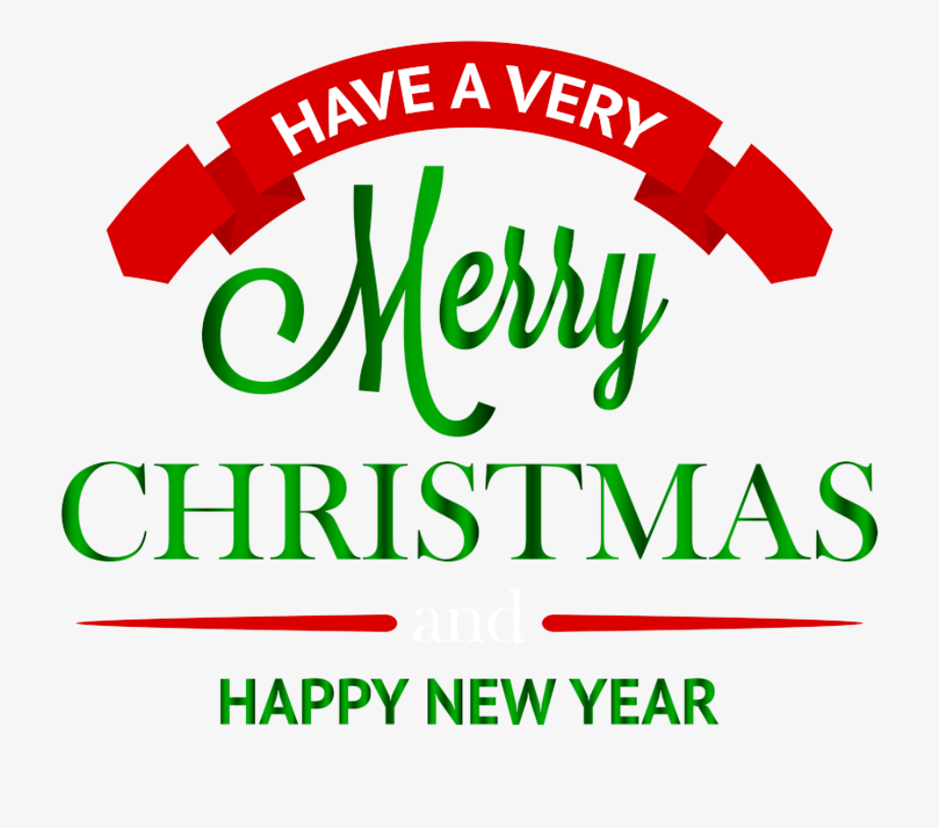 merry christmas and happy new year - Clip Art Library