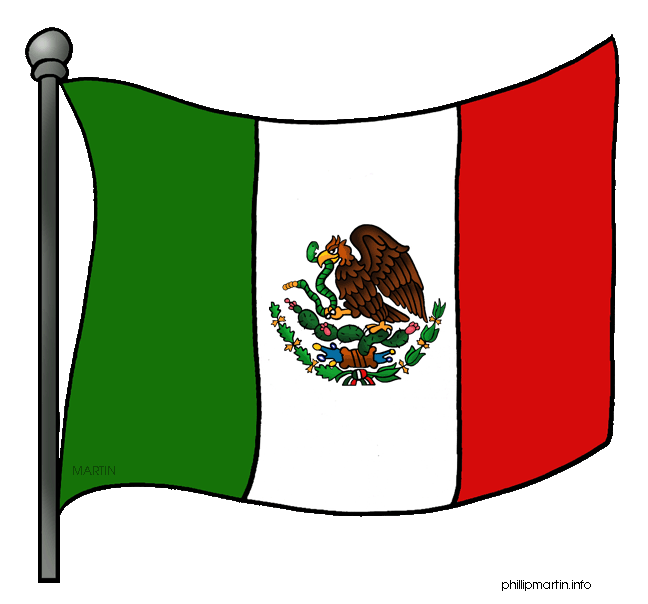 Mexican Flag - Official National Symbol of Mexico