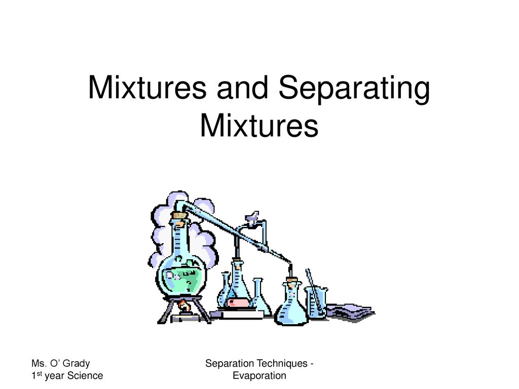 Cliparts Separating Mixtures Clip Art Library