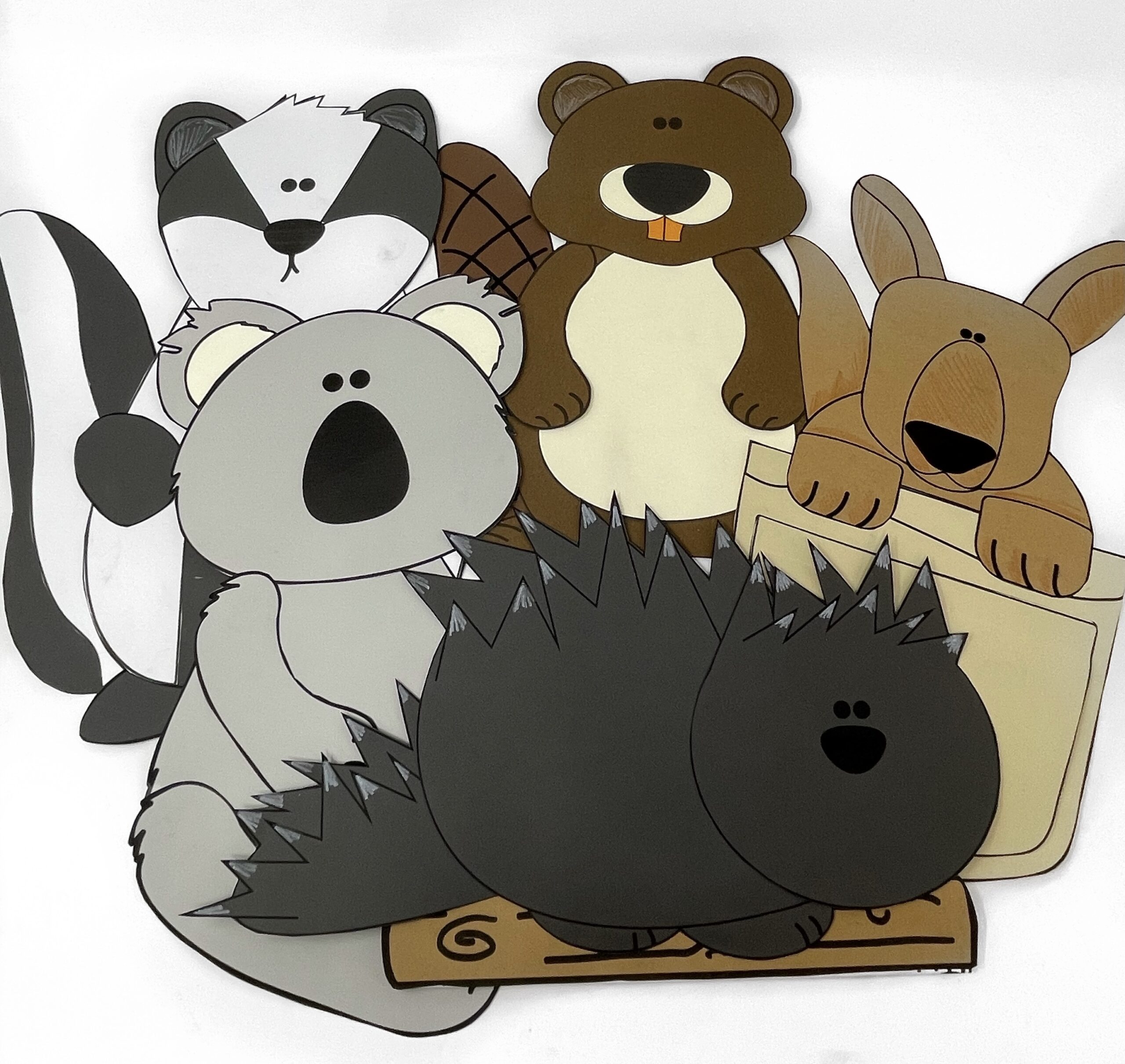 Forest Animal Friends Craft Template - Printable & Educational Activity