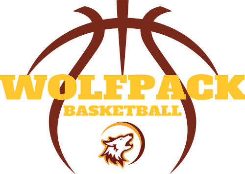 Wolfpack Basketball - Official Team Logo & Brand Identity