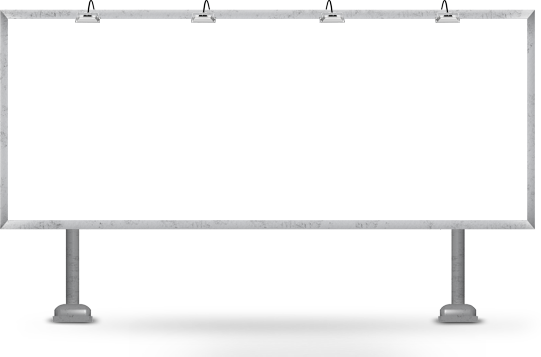 Blank Billboard Template for Digital Advertising & Design Mockups