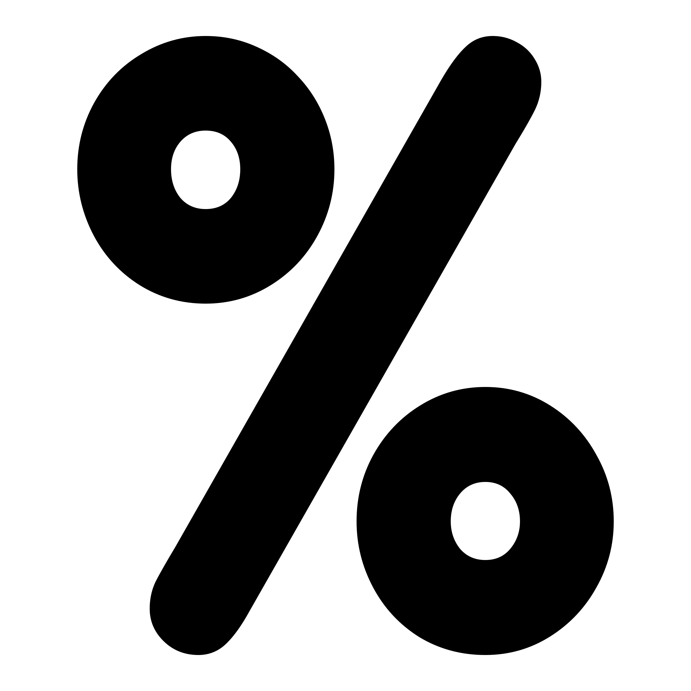 White stylized percentage symbol (%) on black background, clean vector design.