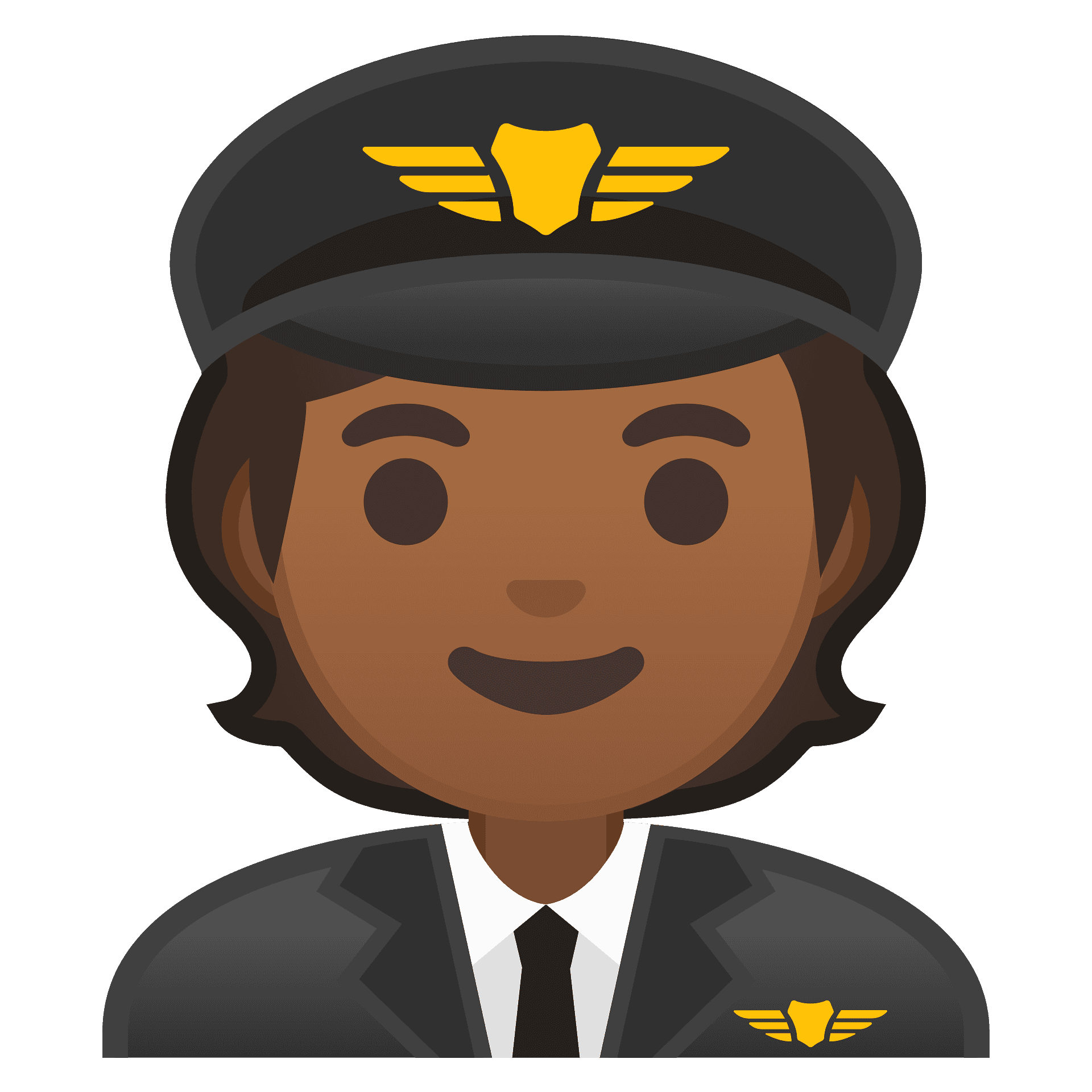 Travel Clipart Airline Pilot Standing With Arms Crossed Clipart