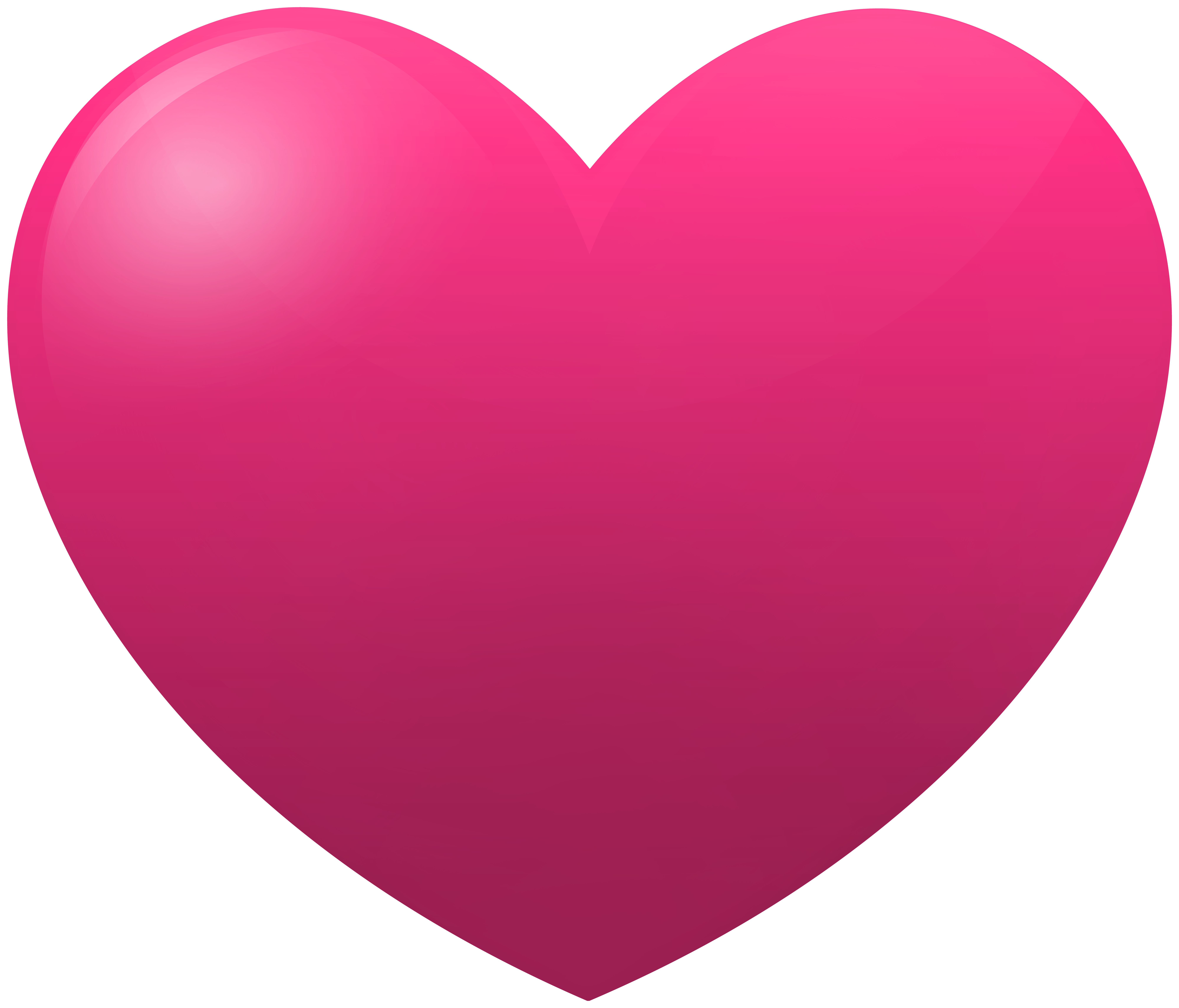 Pink Heart Clip Art at  - vector clip art online, royalty