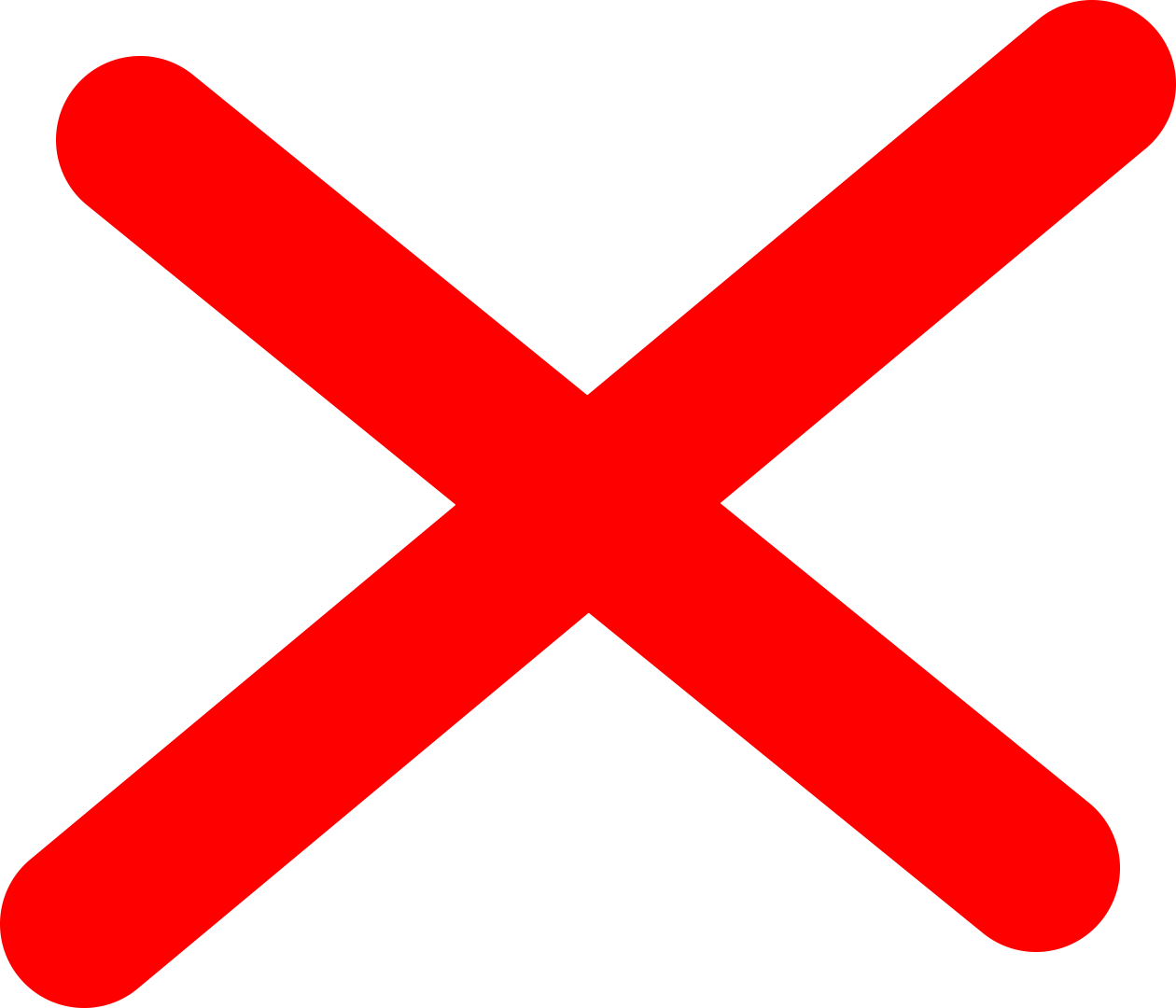 Red X Icon - Universal Symbol for Error, Cancel, or Deny Actions
