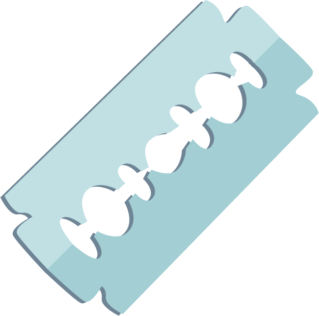 razorblades