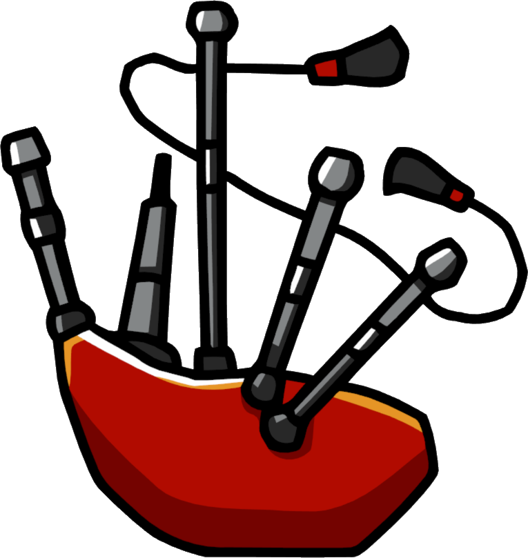 Bagpipe Illustration - Free Clipart for Music & Cultural Content