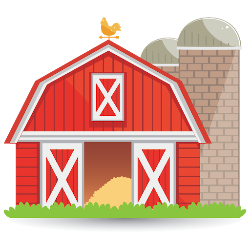 Watercolor Red Barn Clipart Png Digital Download - Clip Art Library
