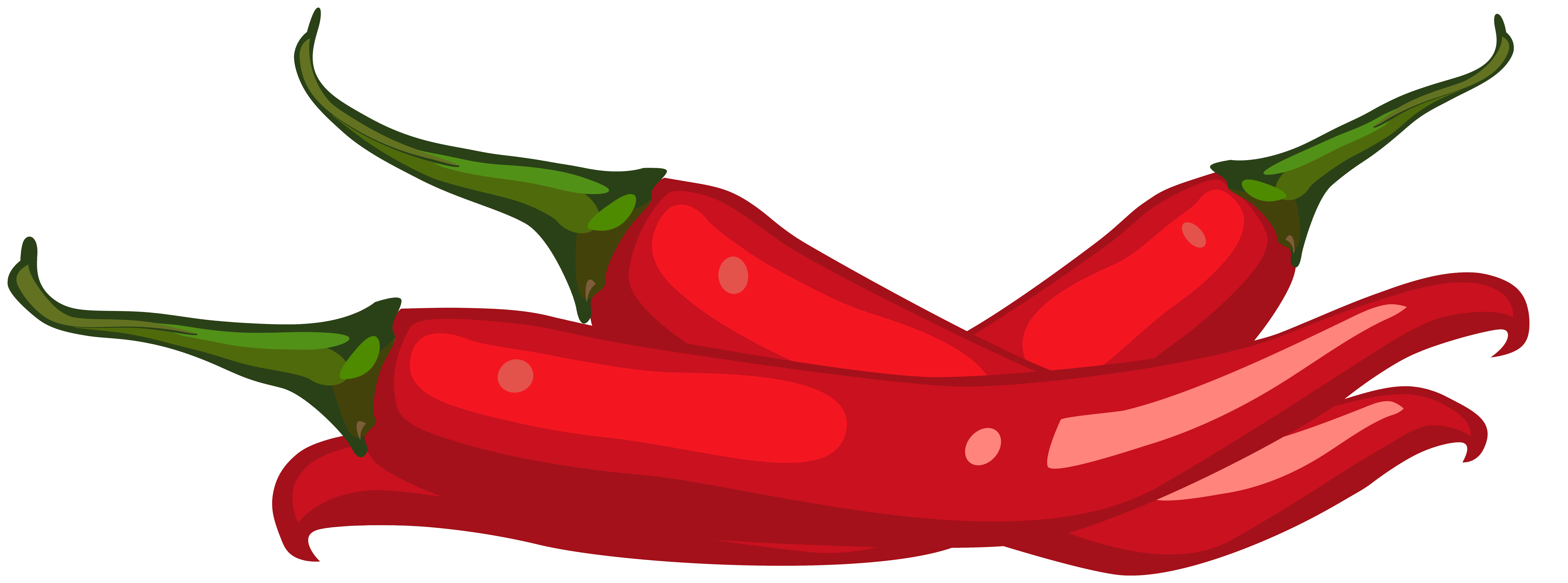 Red, Yellow, and Green Bell Peppers clipart. Free download - Clip Art ...