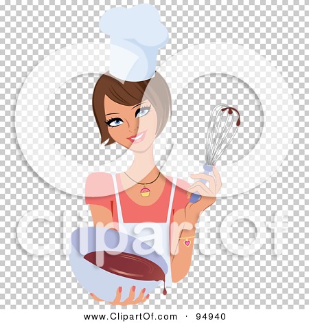 Stock Illustration - Chef mixing a bowl - Clip Art Library