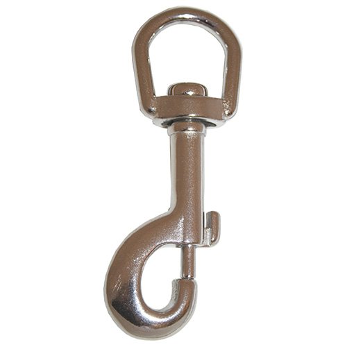 Heavy-Duty Swivel Snap Hook - Stainless Steel Quick-Release Clip