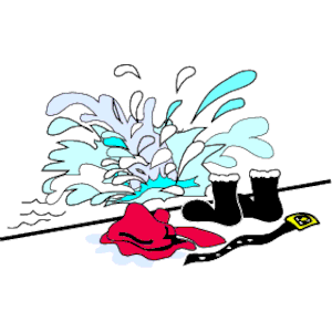 Slip and Fall Accident Illustration - Safety Awareness Clipart