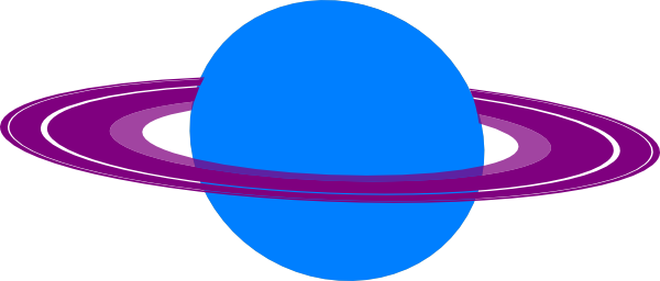 Saturn-Inspired Planet Illustration | Educational & Design Resource