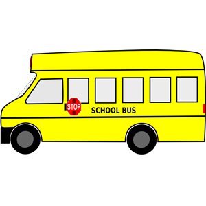 Yellow School Bus Illustration - Free Clipart for Education & Safety