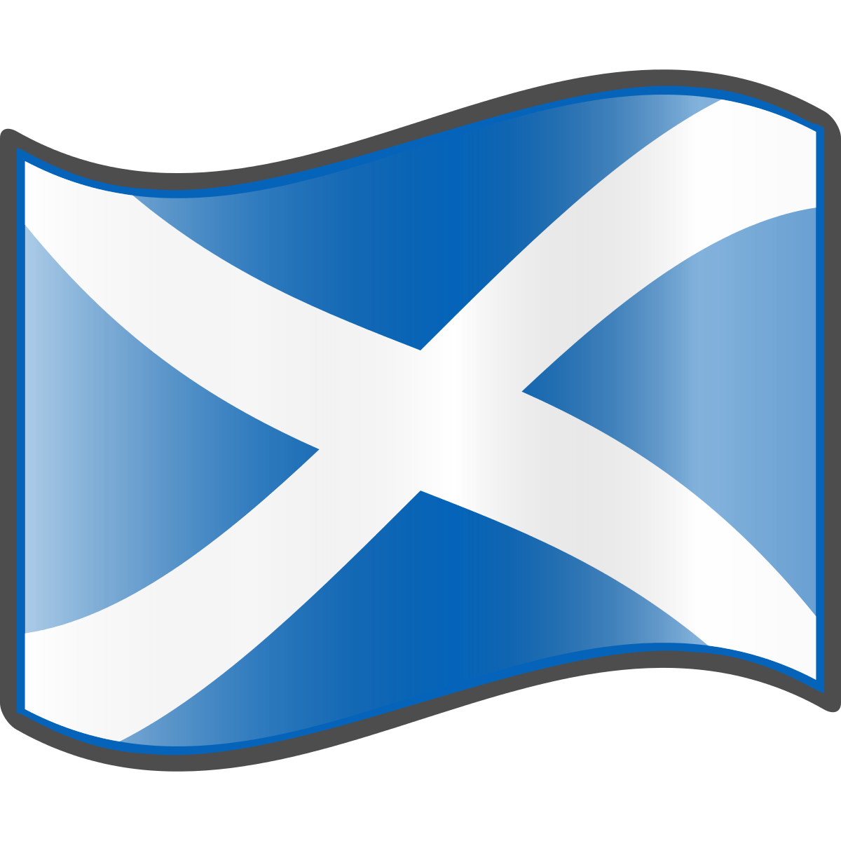 Scotland Flag - The National Flag of Scotland (Saltire)