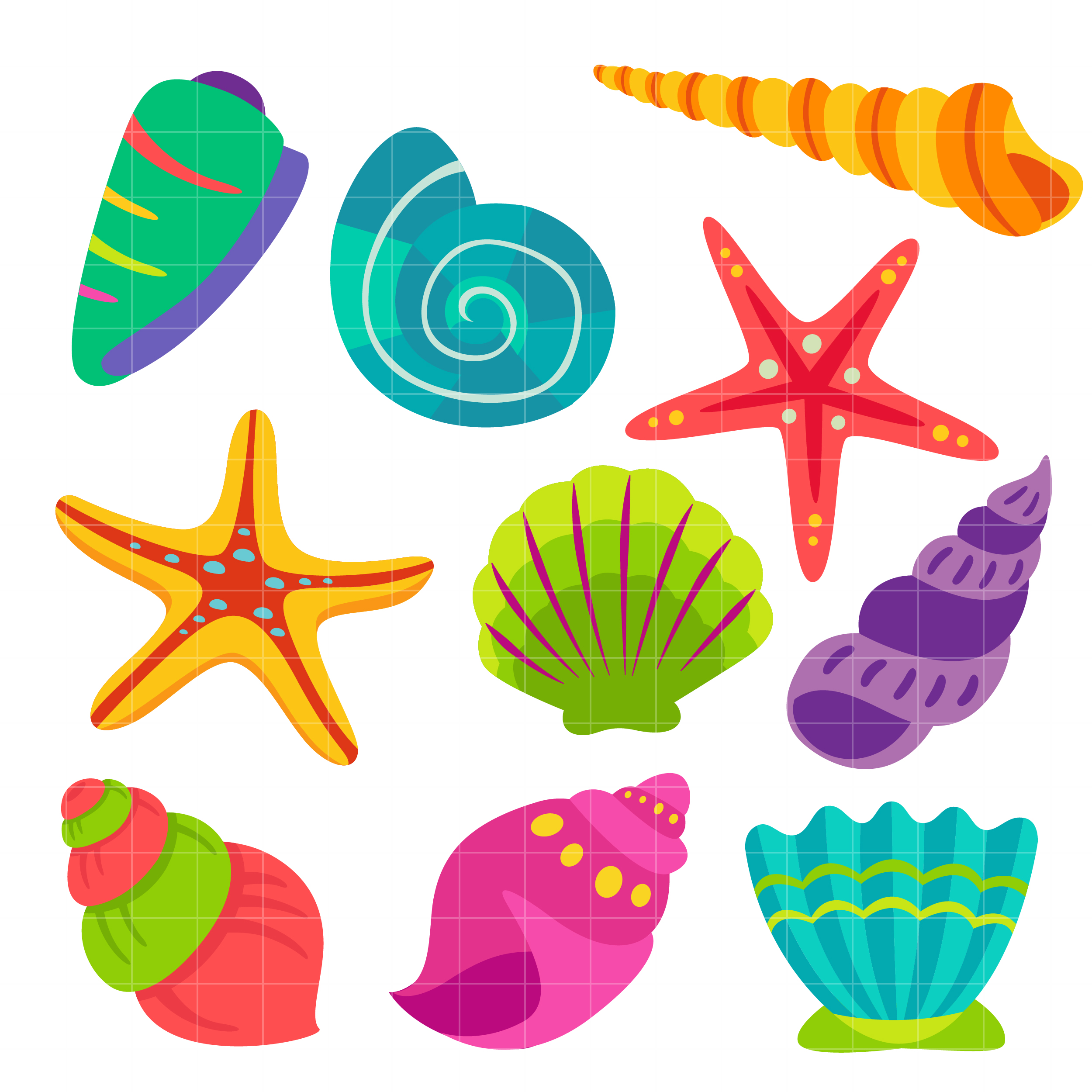 Free Seashells Download Free Seashells Png Images Free ClipArts On 