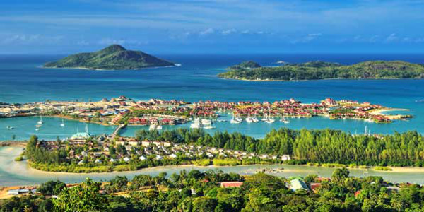 Seychelles Coastal Paradise - Victoria Harbor & Inner Islands Scenic View