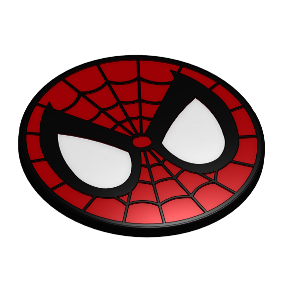 Spider-Man Head Icon Classic Round Sticker #marvel #gifts - Clip Art ...