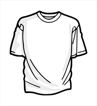 Freehand Drawn Cartoon T Shirts Royalty Free SVG, Cliparts