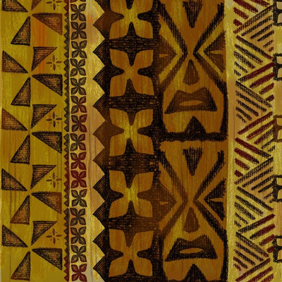 Hawaiian Style Tapa Tribal Fabric Abstract Vintage Patchwork - Clip Art ...