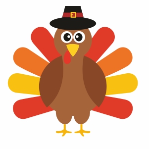 Festive Thanksgiving Turkey Clipart - Free Download & Use