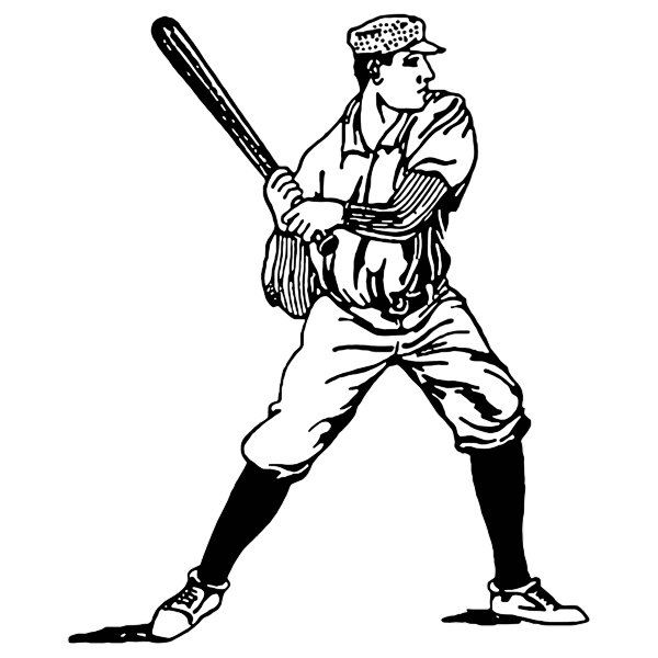 Free Vector  Baseball player cartoon character on transparent background