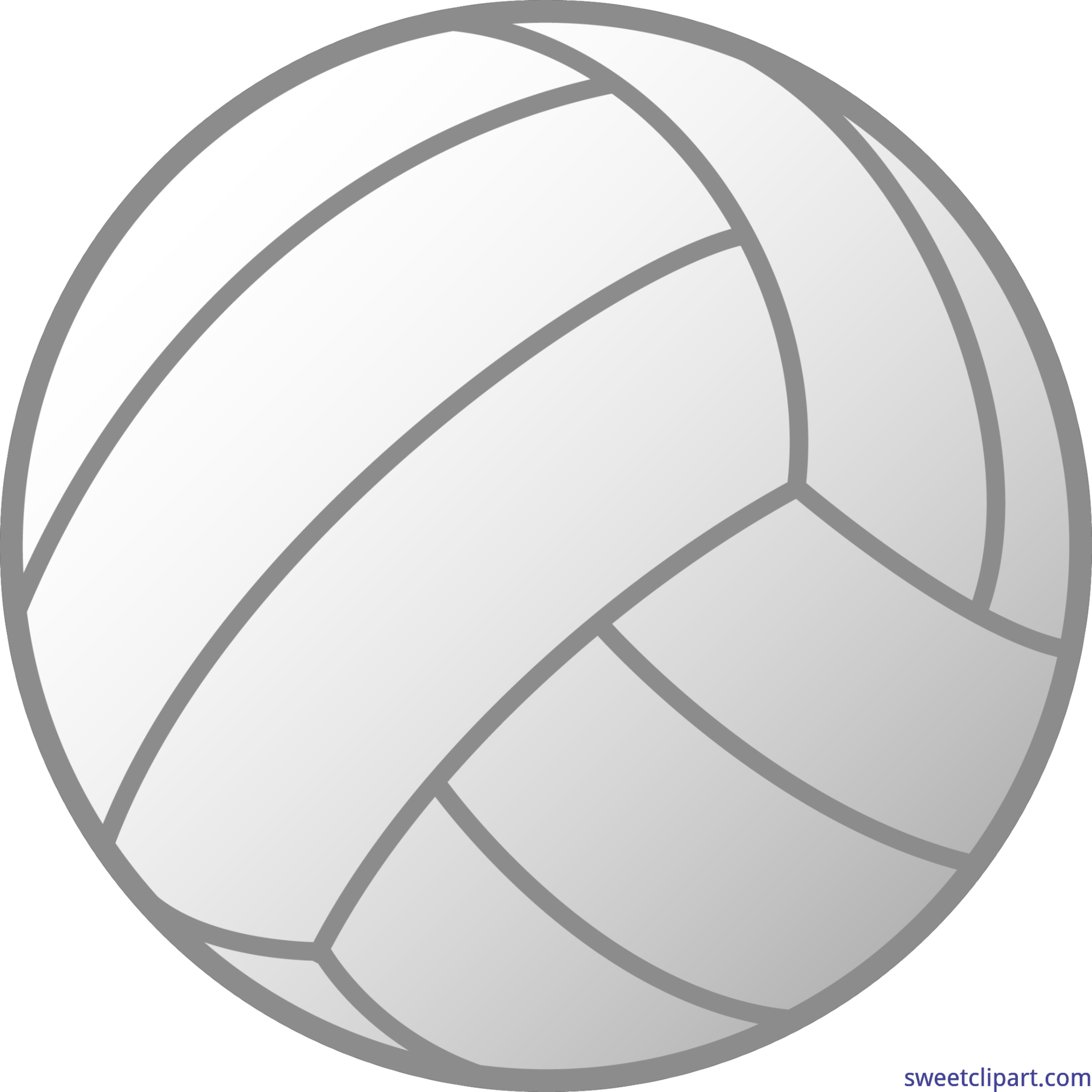 clipart volleyball | Volleyball clip art - vector clip art online ...