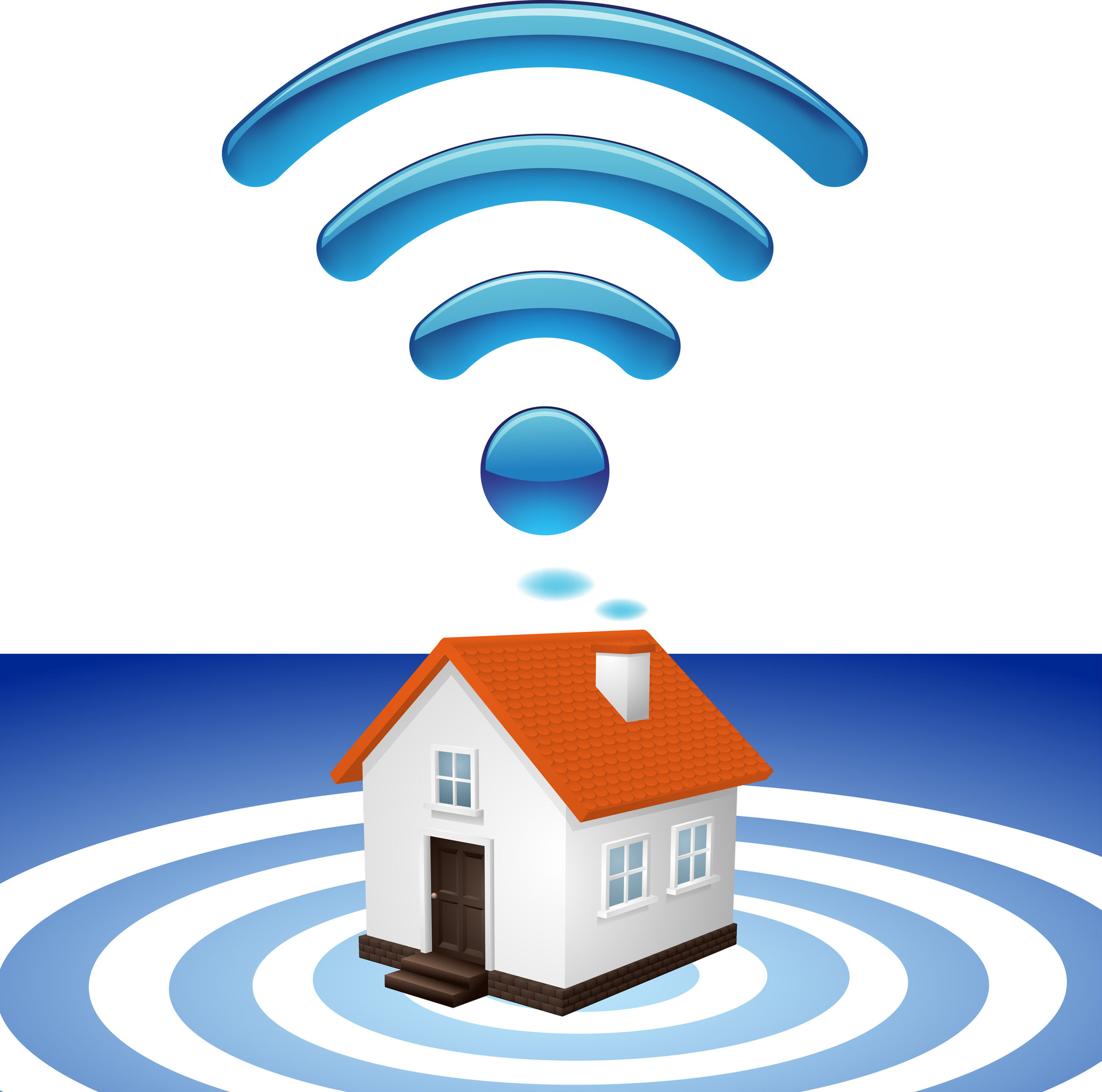 Home Wifi Icon Stock Clipart Royalty Free FreeImages Clip Art Library