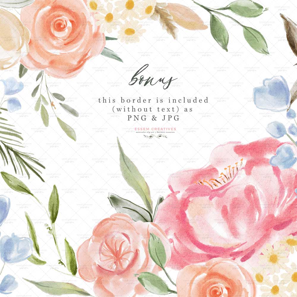 floral background - Clip Art Library