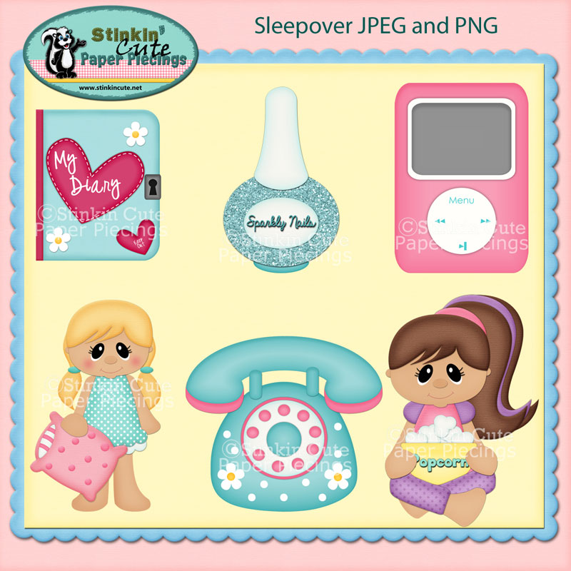 Slumber Party Sleepover Party Clipart Wikiclipart Sleepover Clip Art Library 