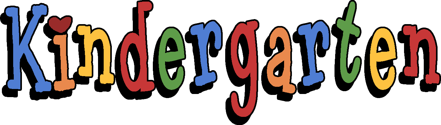 Kindergarten Logo - Vibrant, Child-Friendly Design for Early Education