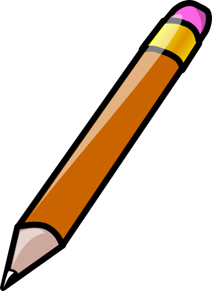 Classic Wooden Pencil Illustration - Free Clipart for Education & Design