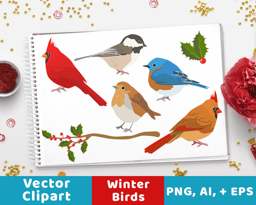 Winter Bird Clip Art, PNG, 4925x6068px, Bird, American Robin, Beak ...