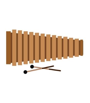 Wooden Xylophone Instrument - Classic Percussion for Music Education