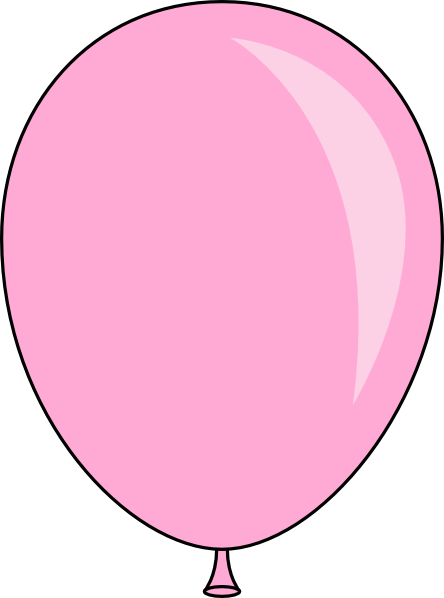 Pink Balloon Illustration - Free Clipart for Celebrations & Design