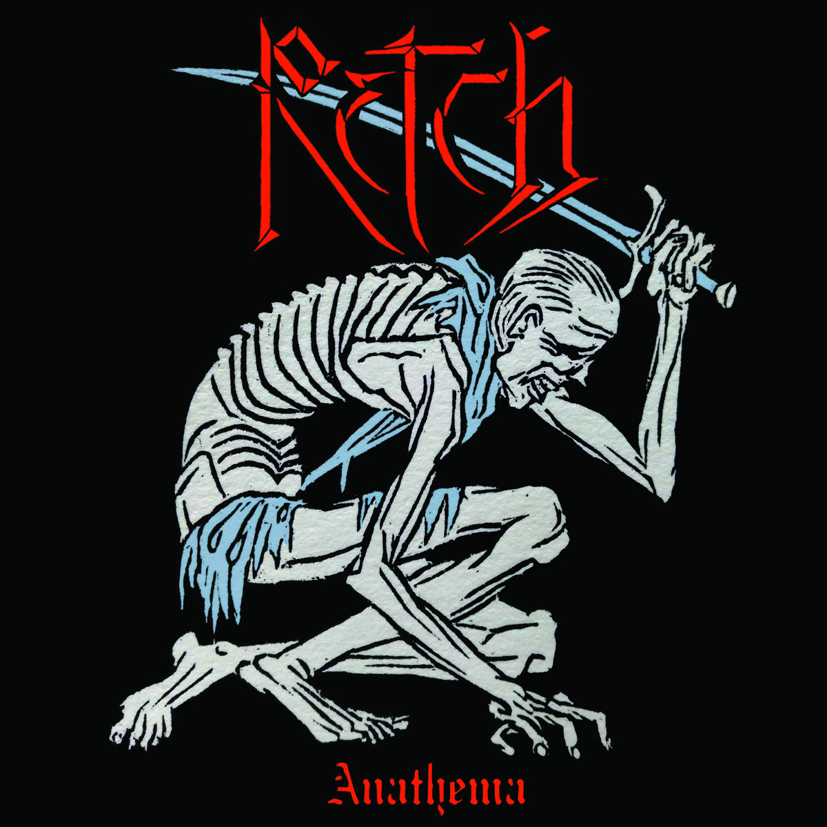 Retch - Anathema Album Art | Extreme Metal Band Visual Identity