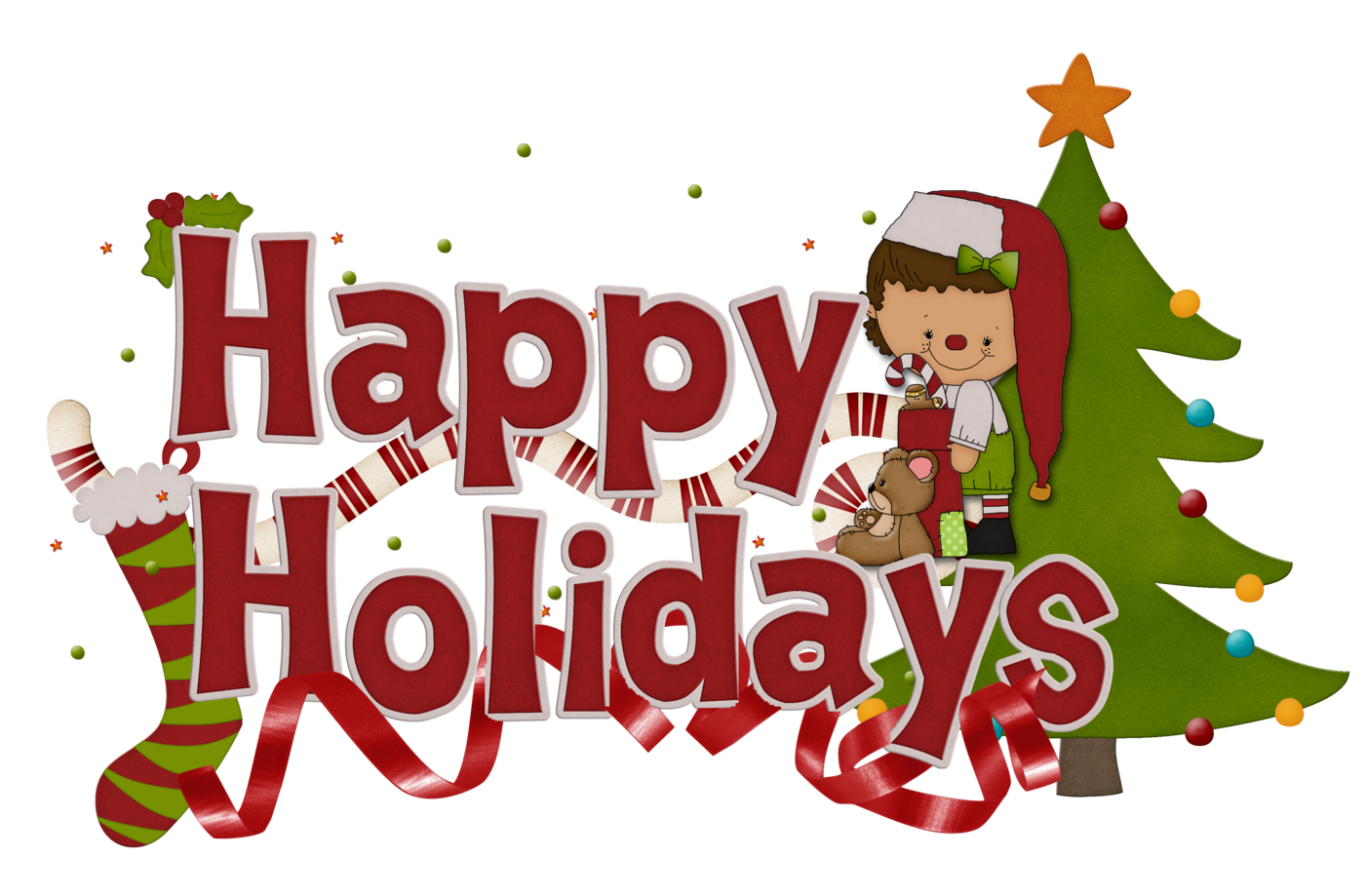 Free Christmas Holiday Clip Art, Transparent PNG Clipart Images - Clip ...