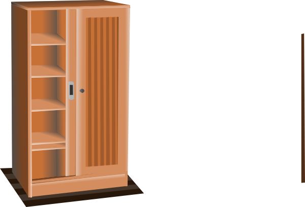Modern Wooden Wardrobe - Spacious Storage with Sleek Design
