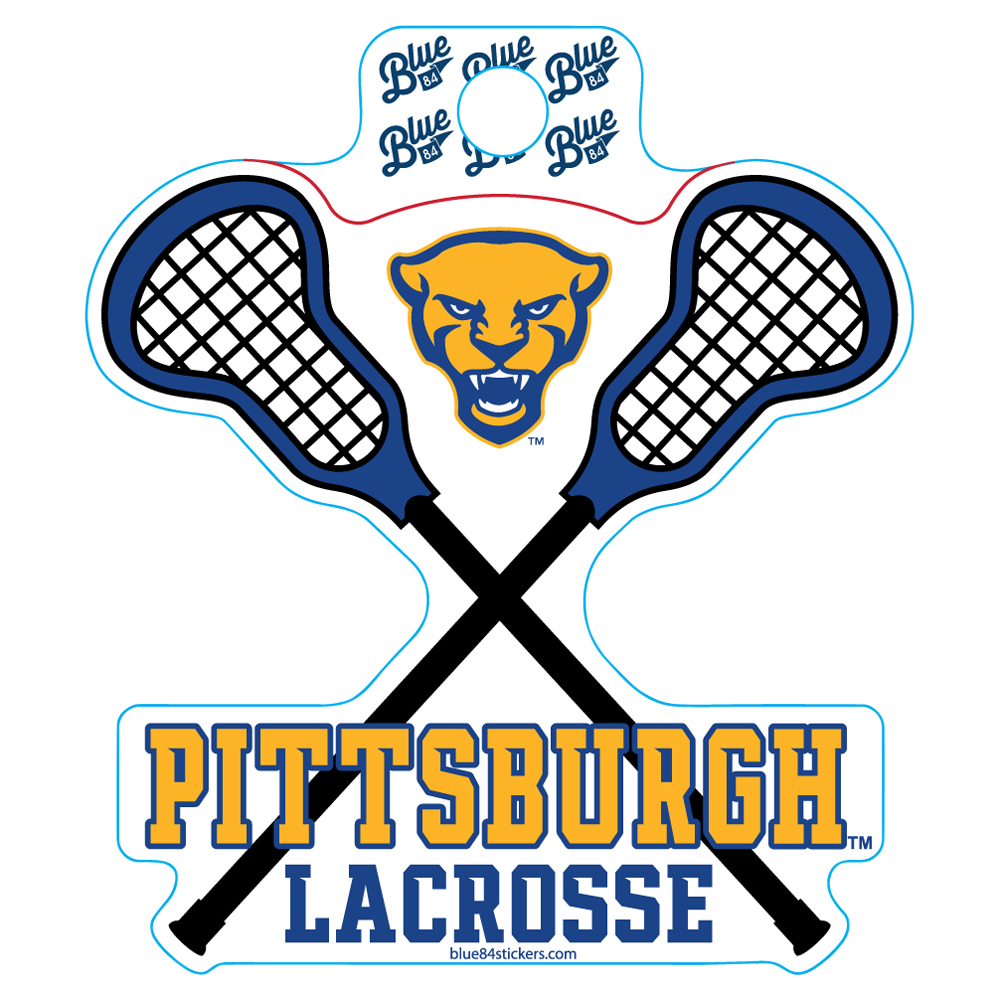 Pittsburgh Lacrosse Team Logo - Official Sticker Design