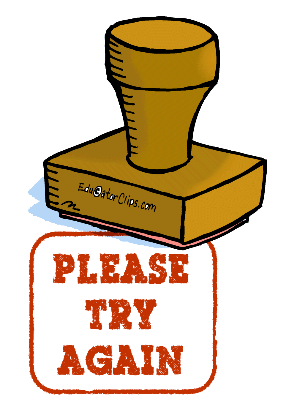 Try Again Clipart - Try Try Again Clipart PNG Image | Transparent ...