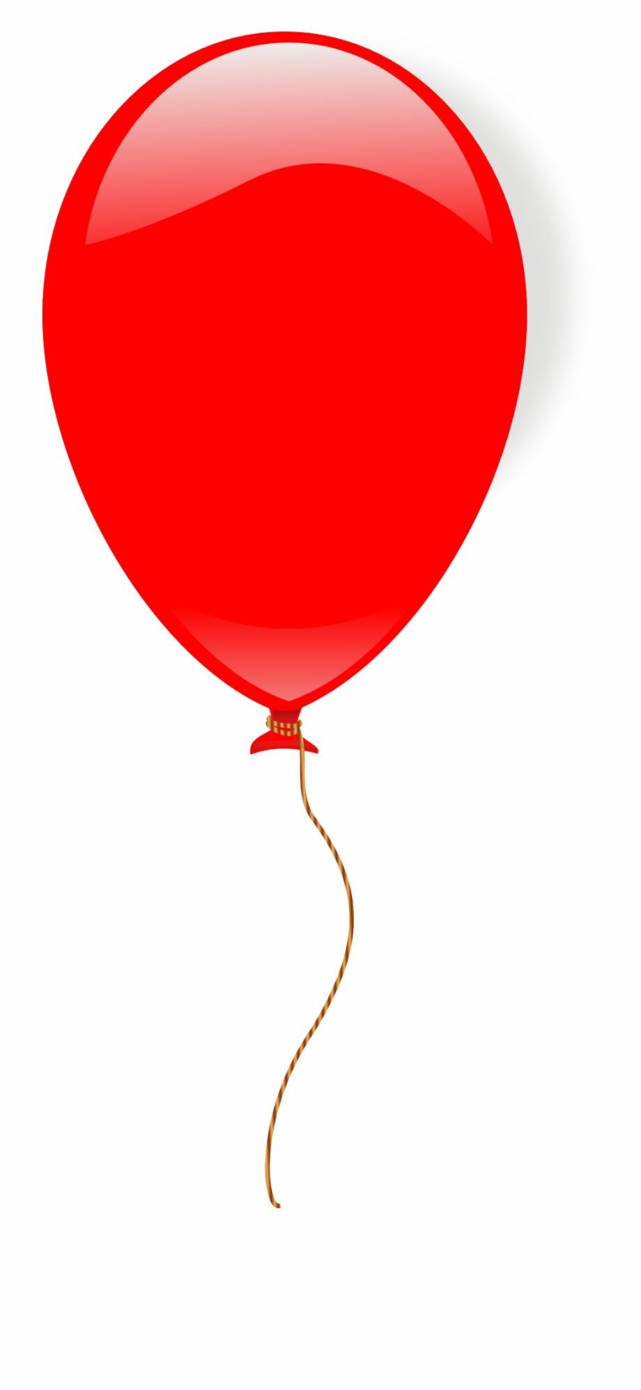 red balloon - Clip Art Library