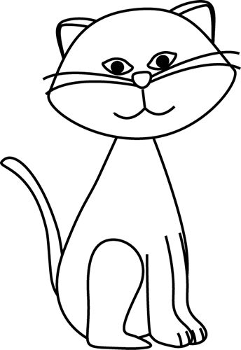 Free Printable Cat Coloring Page for Kids & Adults