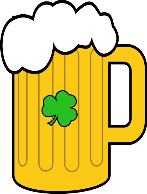 St. Patrick’s Day Beer Mug Clipart - Free Download & Usage