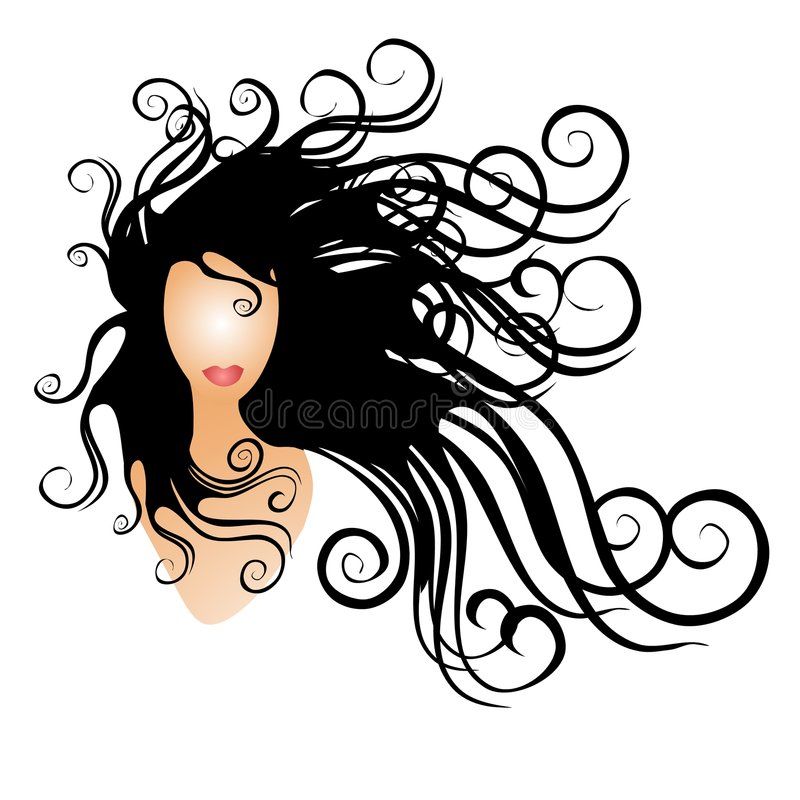 26,800+ Flowing Hair Illustrations, Royalty-Free Vector Graphics - Clip ...