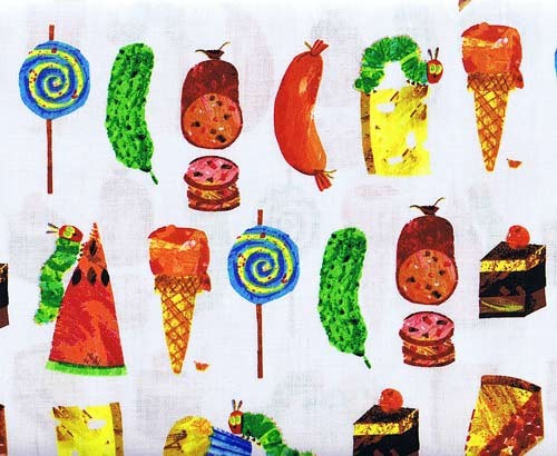 The Very Hungry Caterpillar Food Illustration - Classic Children’s Book Art