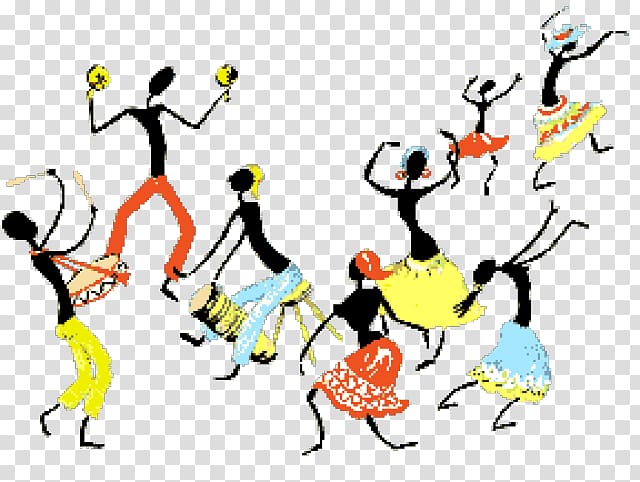 African Dance Celebration Illustration - Cultural Art & Rhythm