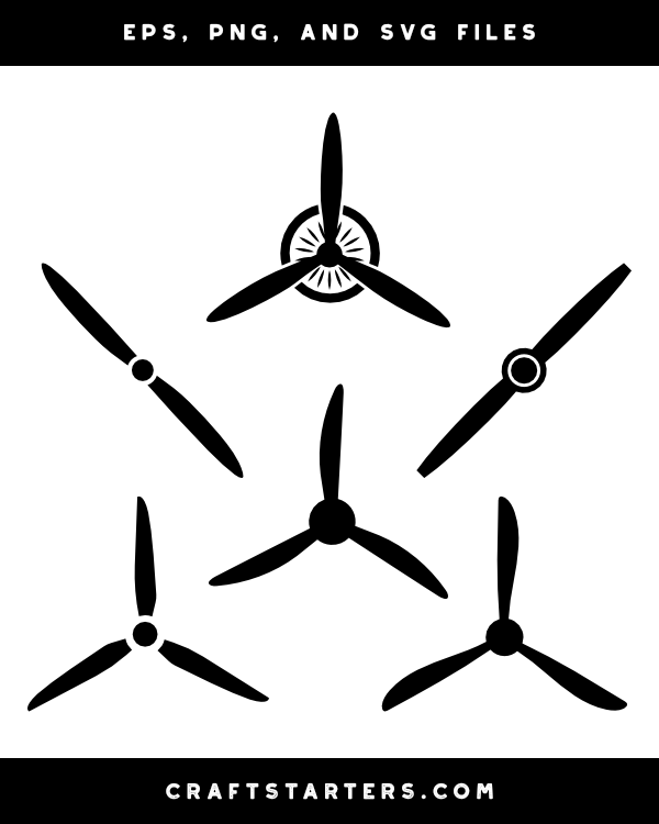 Airplane Propeller SVG Airplane Propeller Clipart Airplane - Clipart ...