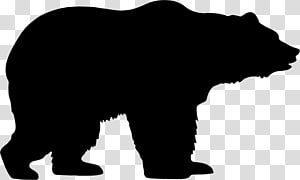 bear shadows - Clip Art Library